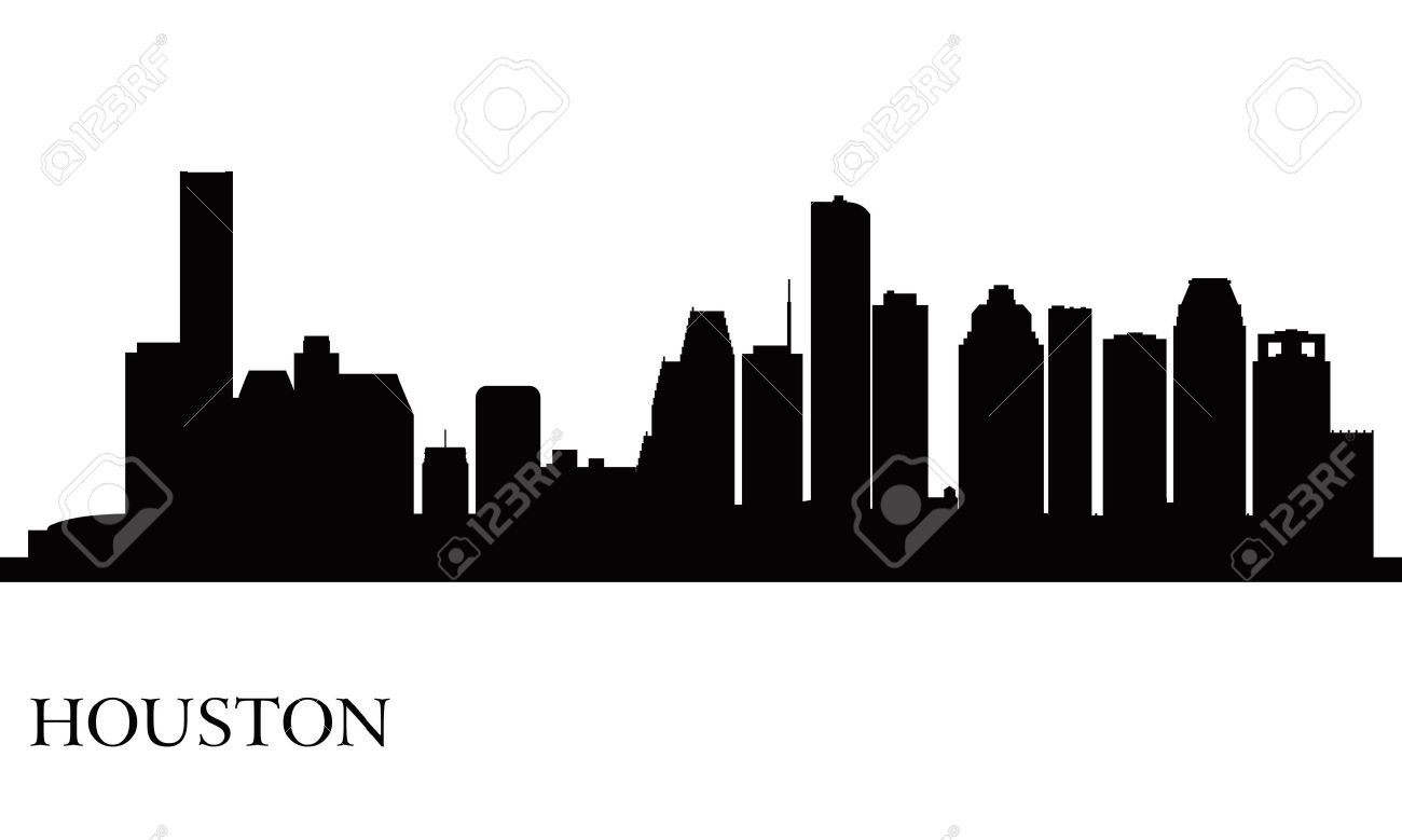 1300x779 Cityscape Clipart Houston Skyline