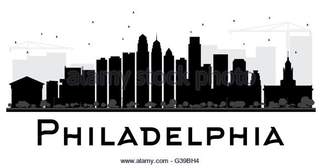 640x331 Philadelphia Skyline Cut Out Stock Images Amp Pictures