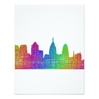 324x324 Philadelphia Skyline Invitations Amp Announcements Zazzle