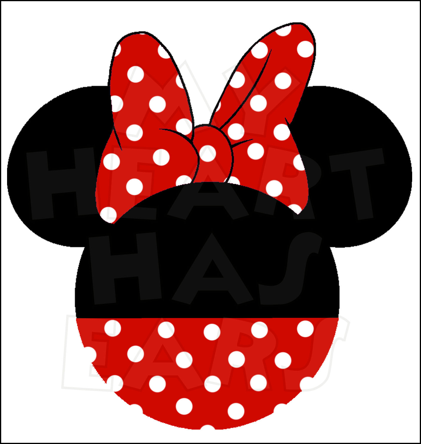 1429x1508 Minnie Mouse Ear Clips Many Interesting Cliparts
