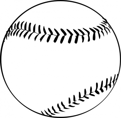425x414 Top 71 Baseball Clip Art