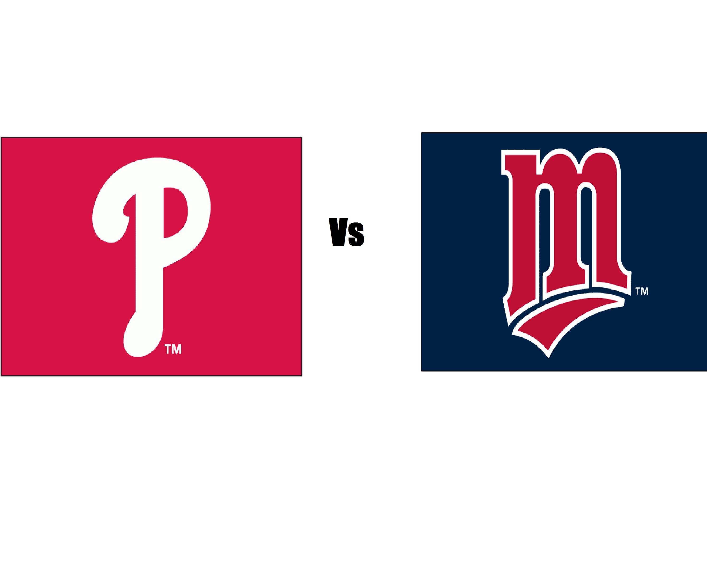 2676x2180 Philadelphia Phillies Vs Minnesota Twins