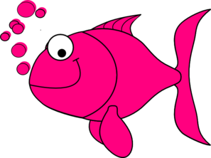 297x222 Pink Fish Clip Art