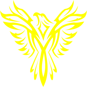 298x297 Golden Phoenix Clip Art