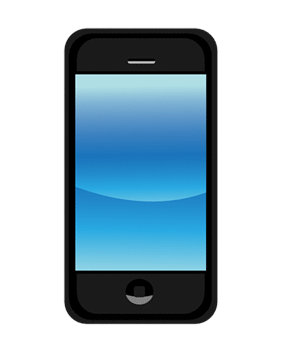284x346 Mobile Phone Clipart