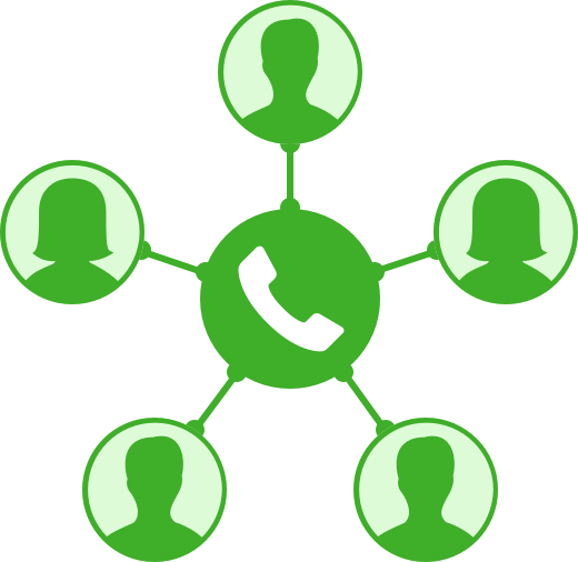 520x506 Small Business Phone Service Conferencing