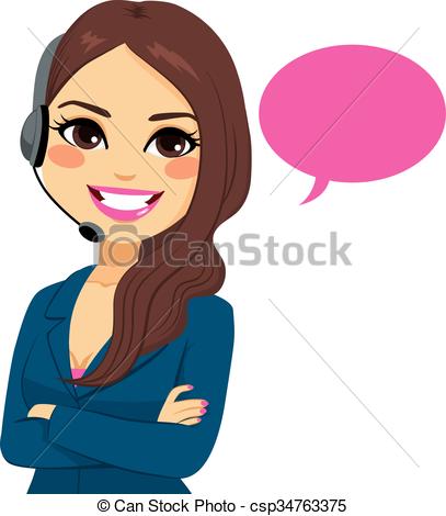 407x470 Woman Clipart Phone Call
