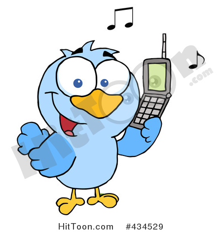 450x470 Calling Bird Clipart