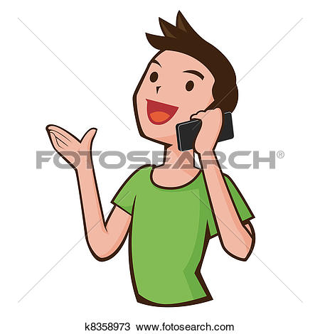 450x470 Calling Clipart