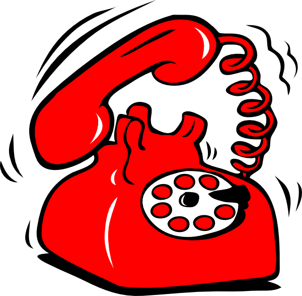 600x587 Red Phone Clip Art