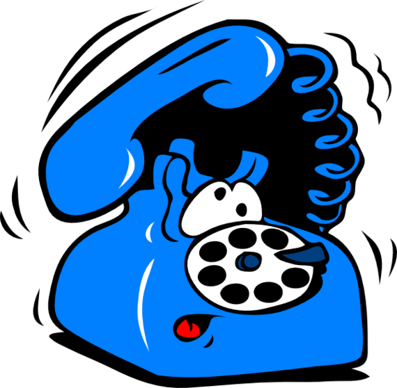 570x558 Phone Clip Art