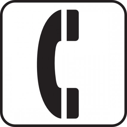 425x425 Telephone Symbol Clip Art Free Vector For Free Download About