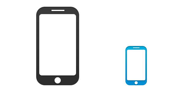 600x300 Mobile Phone Icon, Psd Amp Png Psd Icons