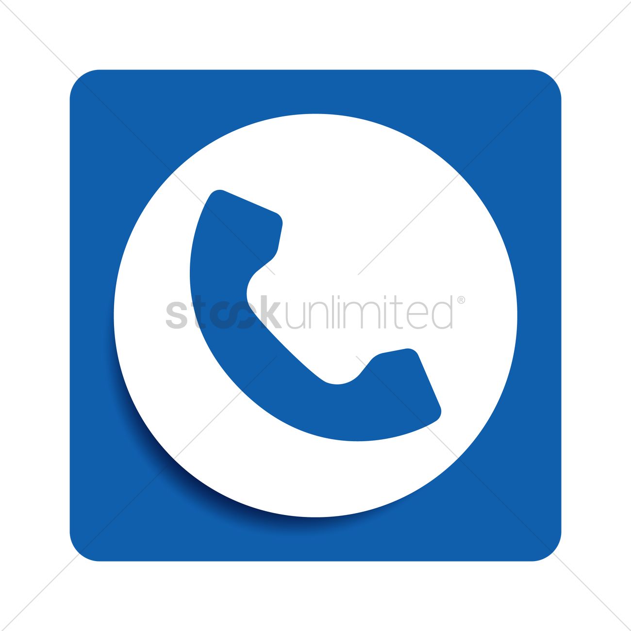 1300x1300 Phone Call Icon Vector Image