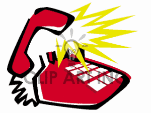 300x225 Phone Clipart Telephone Ringing