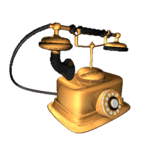 200x200 Telephone Clipart Animated Gif
