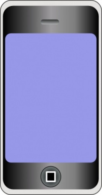 329x626 Image Of Cellphone Clipart