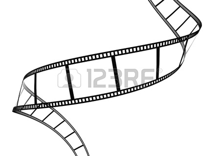 450x318 Film Strip Twisted Stock Photo, Picture And Royalty Free Image