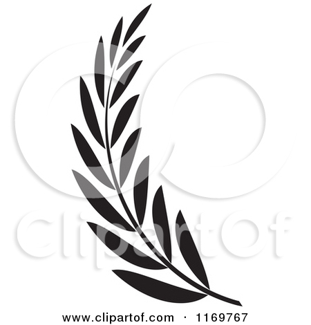450x470 Clip Art Black And White Olive Clipart