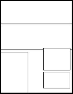 236x304 Comic Book Template 6 Box Comic Strip Template Grade 6
