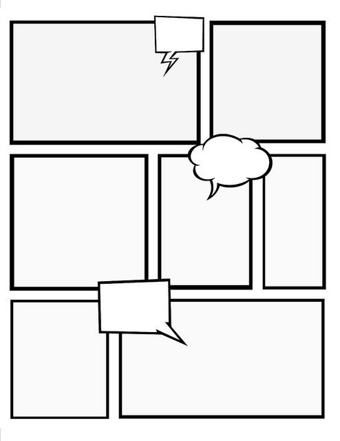 494x640 Make Your Own Comic Book With These Templates Crafts Dcdl