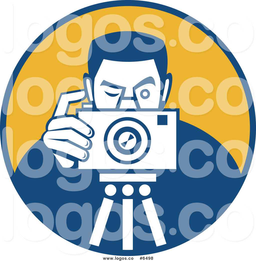1024x1044 Royalty Free Clip Art Vector Logo Of A Photographer Taking