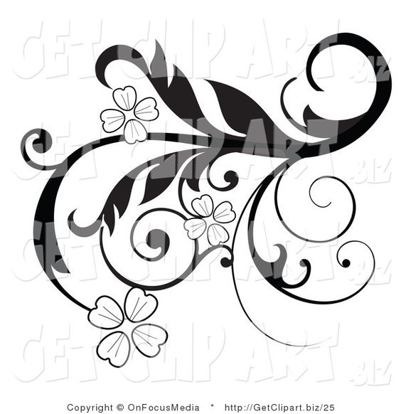 564x582 Clip Art Black And White Christmas Decoration Black White Xmas