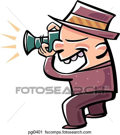420x470 Clipart Of Drawing Of A Man Taking Pictures Pgi0401