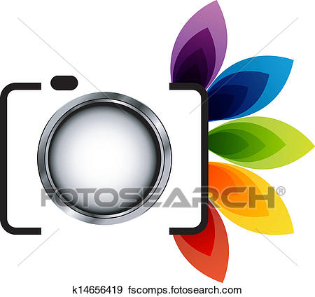 450x424 Clip Art Of Photography Logo K14656419