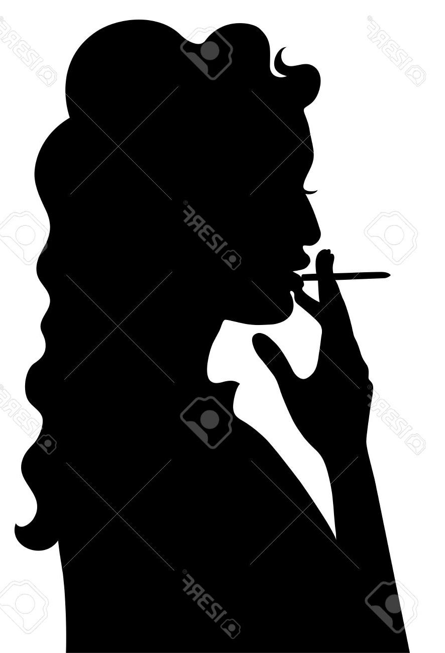 886x1300 Best 15 Smoking Clipart Silhouette Pictures