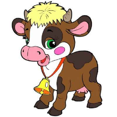 400x400 Best Cartoon Cow Ideas Cow Drawing, Learn