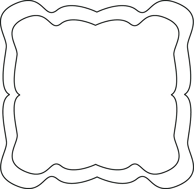 736x717 Free Clipart Frames Photo Masks Coloring Book Frames Clip Art