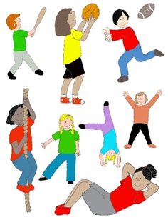 236x308 Physical Education Clipart