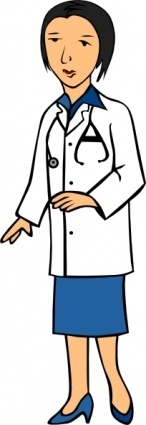 146x425 Dent Clipart Woman Doctor Clip