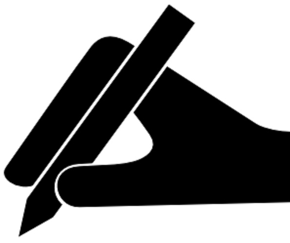 594x498 Pen And Paper Clip Art Cliparts