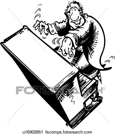 400x470 Clipart Of , Sign, Elements, Key, Keyboard, Music, Musical, People