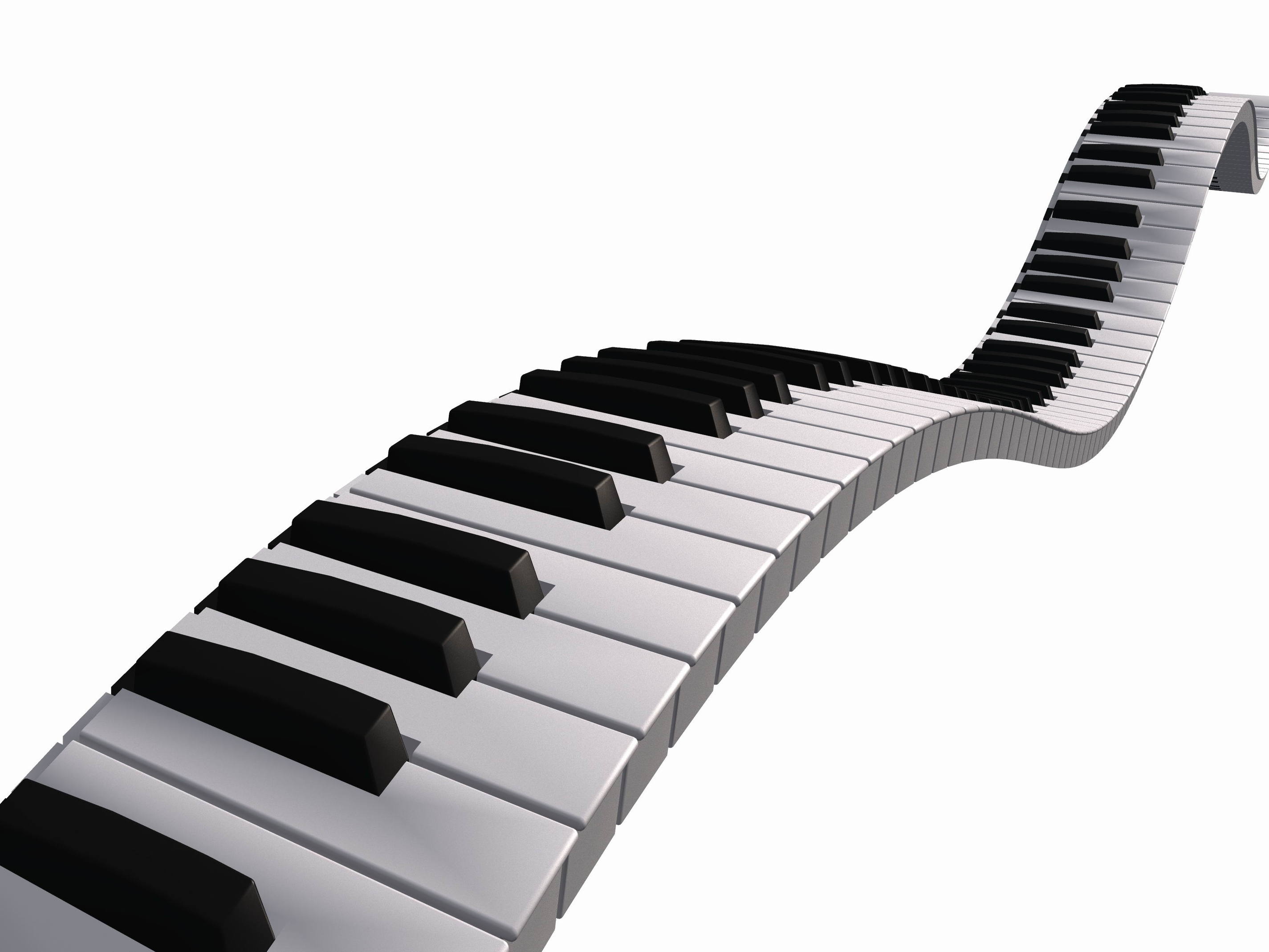 2850x2138 Piano Keys Clip Art