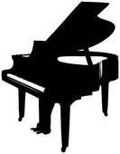 133x170 Piano Stock Illustrations