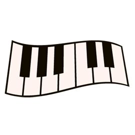 270x270 Free Svg File Sure Cuts A Lot 07.31.10 Piano Keys Svgs