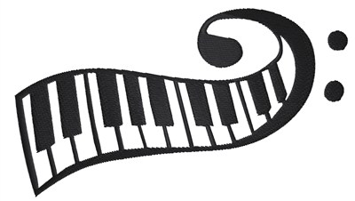 400x226 Curly Piano Keyboard Embroidery Design Annthegran