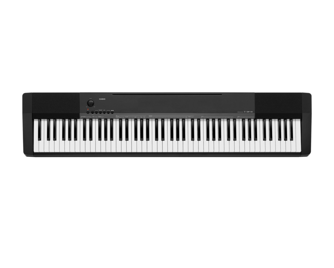 1150x923 Casio Cdp135 Black 88 Weighted Keys Digital Piano Keyboard