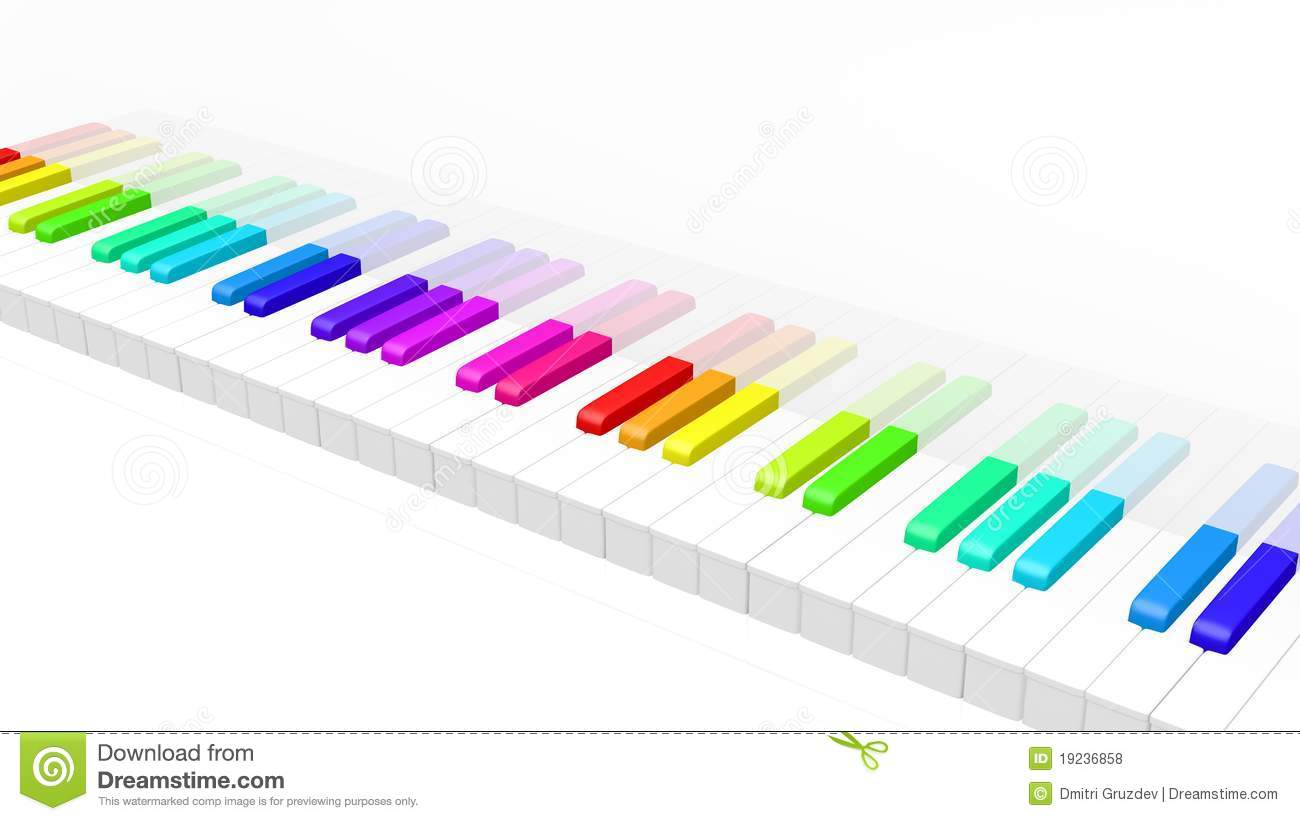 1300x821 Colors Clipart Piano Keyboard