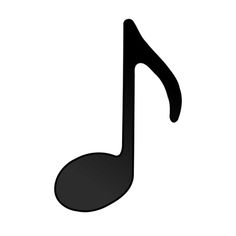 236x236 Half Note Clip Art