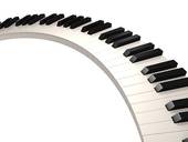 170x128 Stock Illustration Of Piano Keys And Flowers K2800996