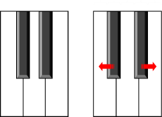 231x167 Piano Keyboards