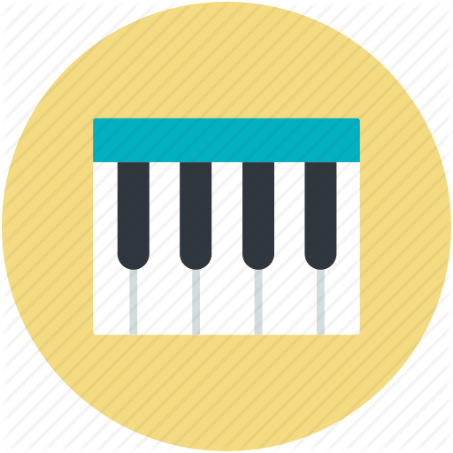 512x512 Electronic Piano, Musical Keyboard, Musical Keys, Piano Keyboard