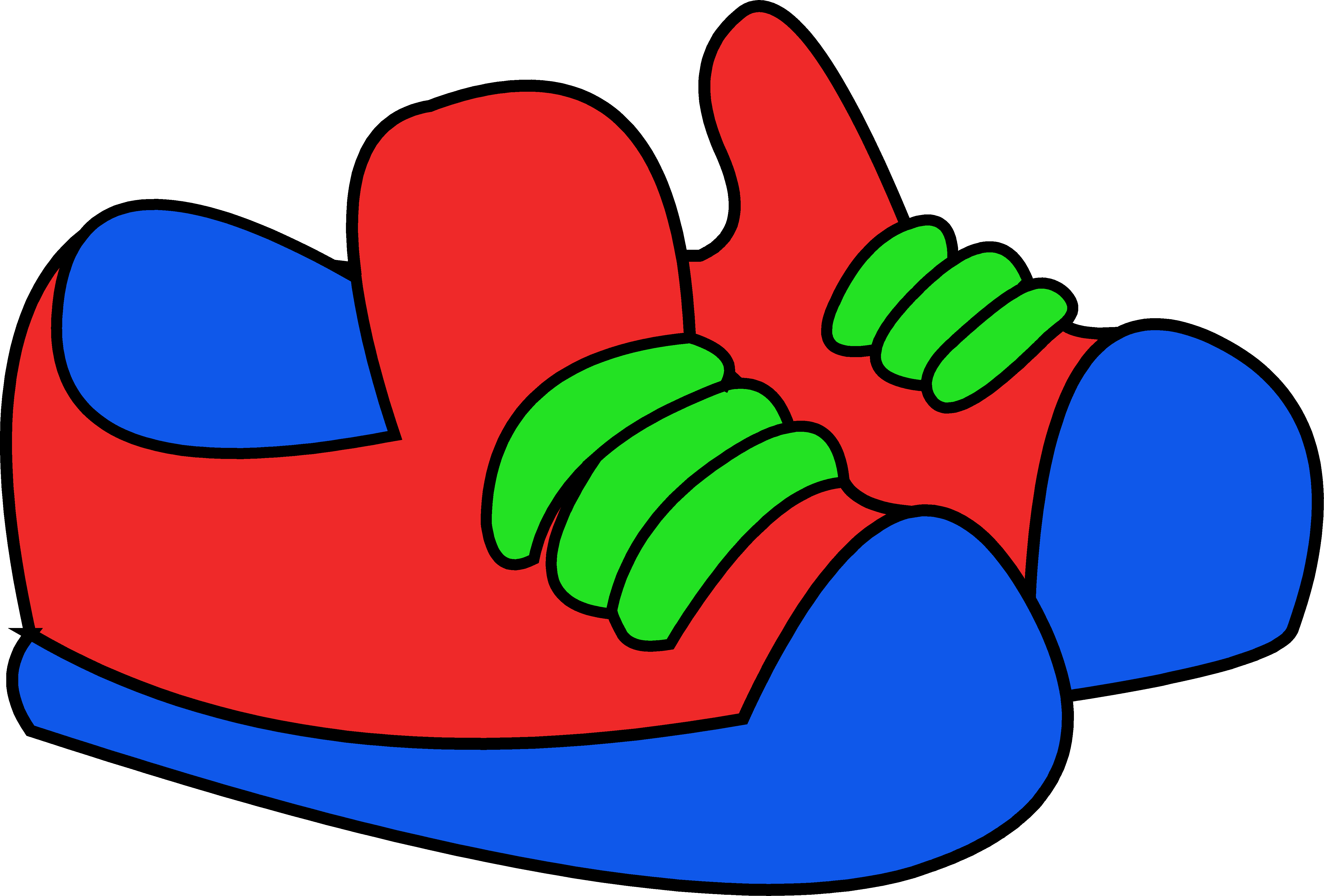5511x3731 Clip Art Of Shoes Many Interesting Cliparts