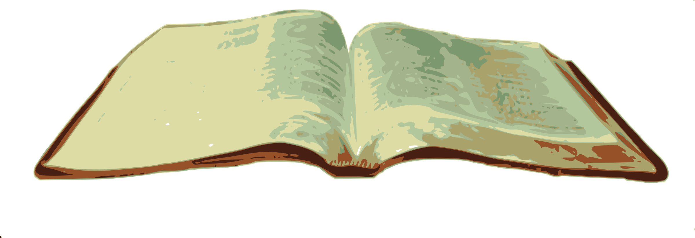 2400x822 Scripture Clipart Open Bible