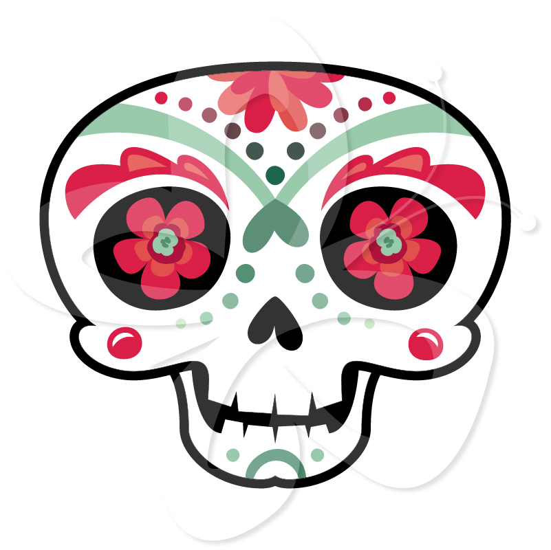 801x800 Dead Clipart Cute Skull