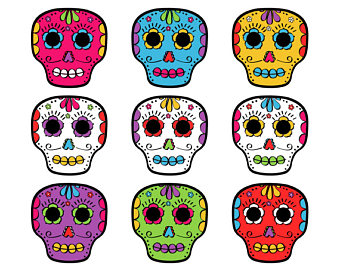 340x270 Skull Clip Art Etsy